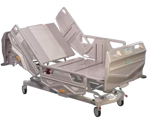 Cama hospitalar motorizada com elevação