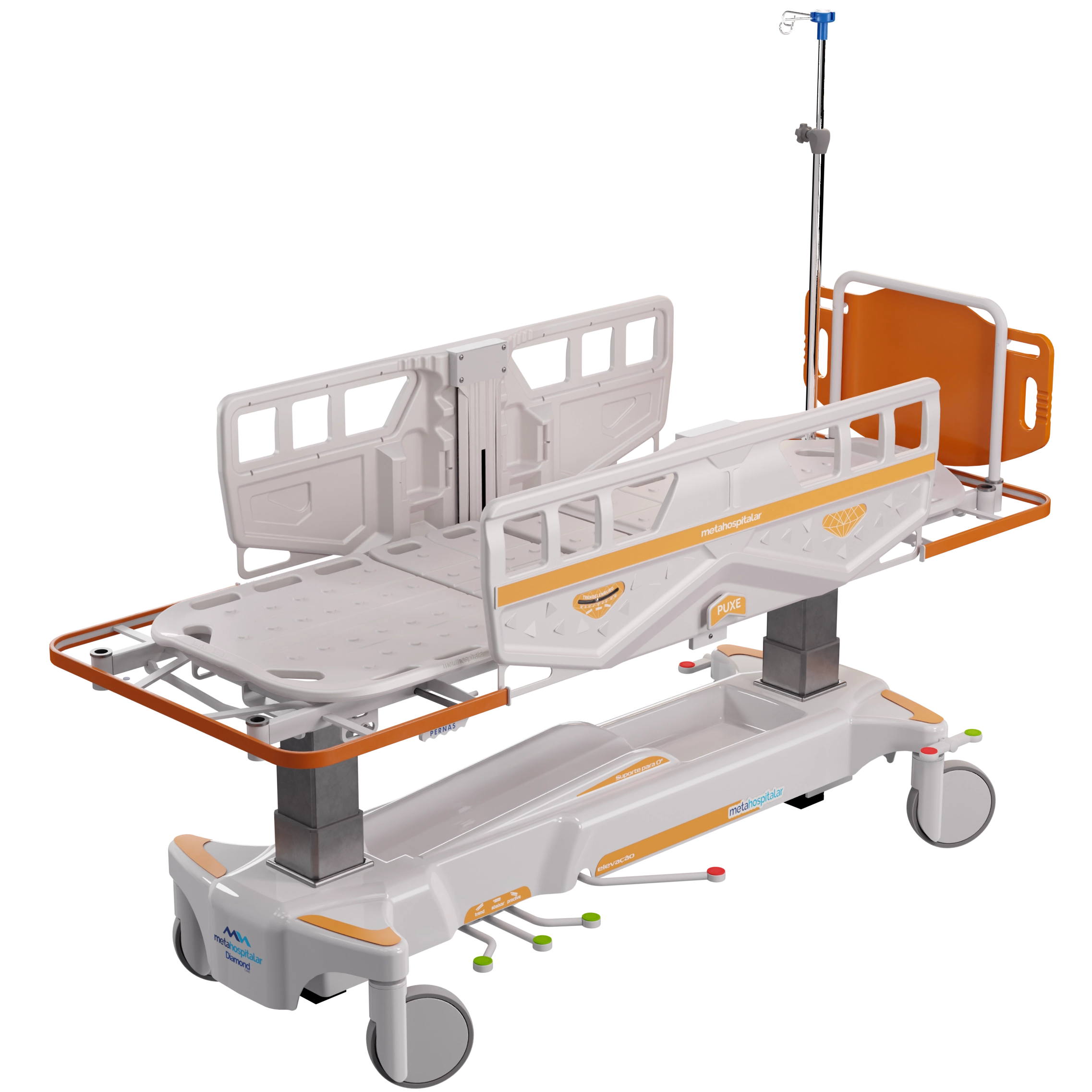 Maca Hospitalar MT-417 Vista Lateral