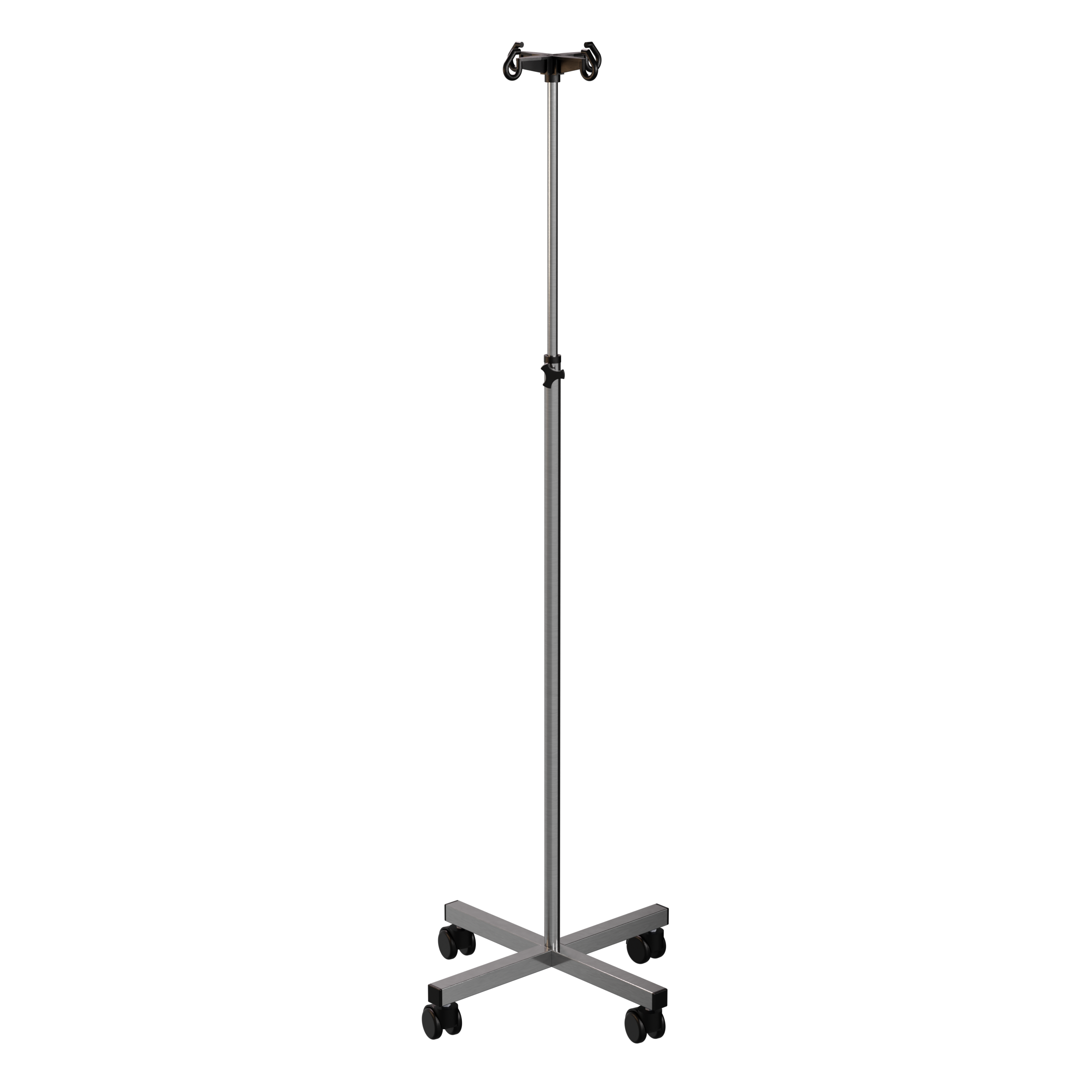 ND 1932 - Suporte para Soro em Aço Inox - Imagem 2